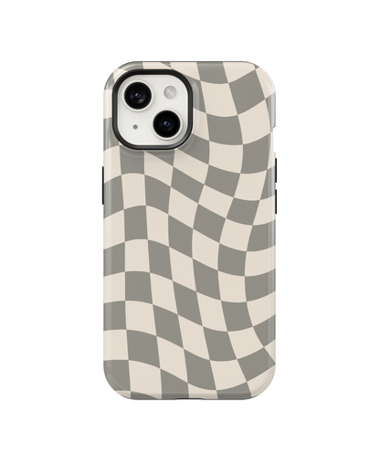 River Rock Wavy Checkers II Phone Case