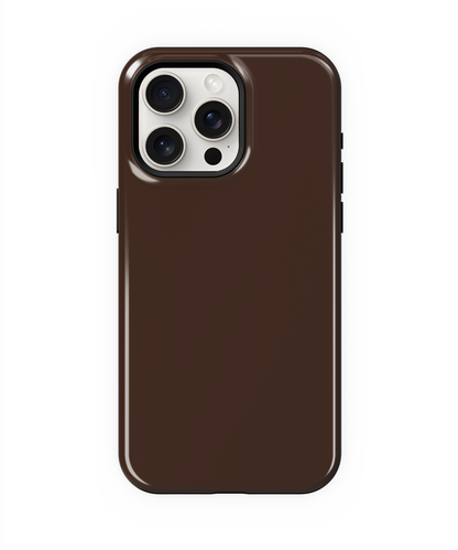 Espresso Solids Phone Case