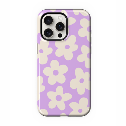 Lilac Big Blooms Phone Case