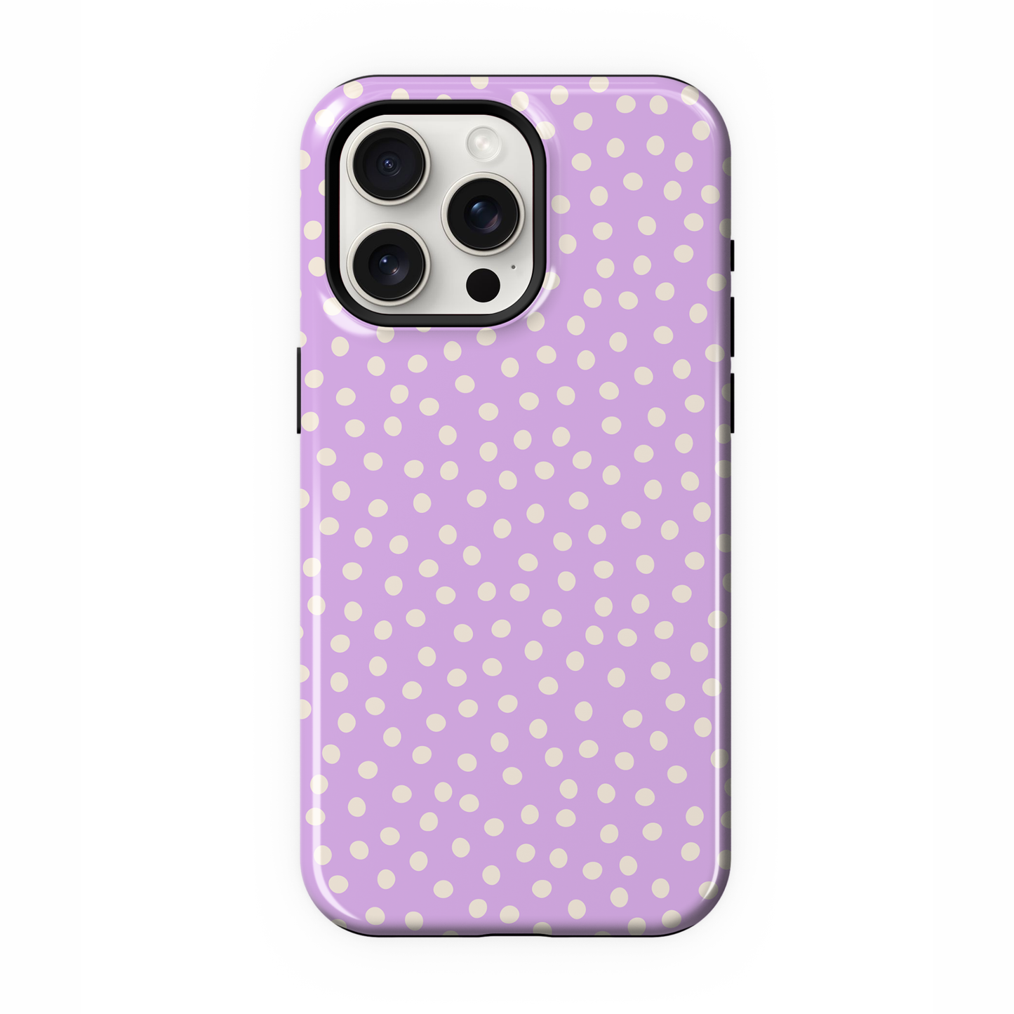 Lilac Dots Phone Case