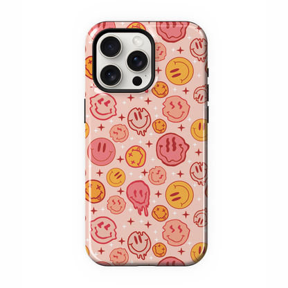 Pink & Orange Happy Hypnosis Phone Case