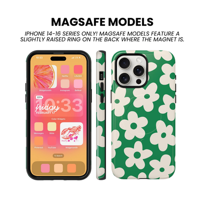 Emerald City Big Blooms Phone Case