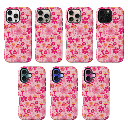 Pink Fungi Fantasia Phone Case