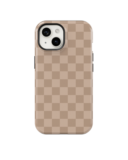 Chestnut Checkers Phone Case