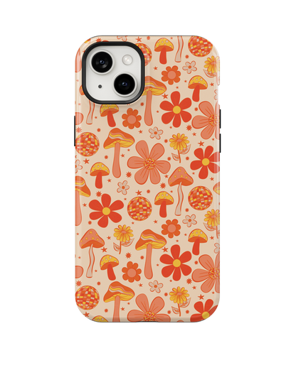 Orange Fungi Fantasia Phone Case