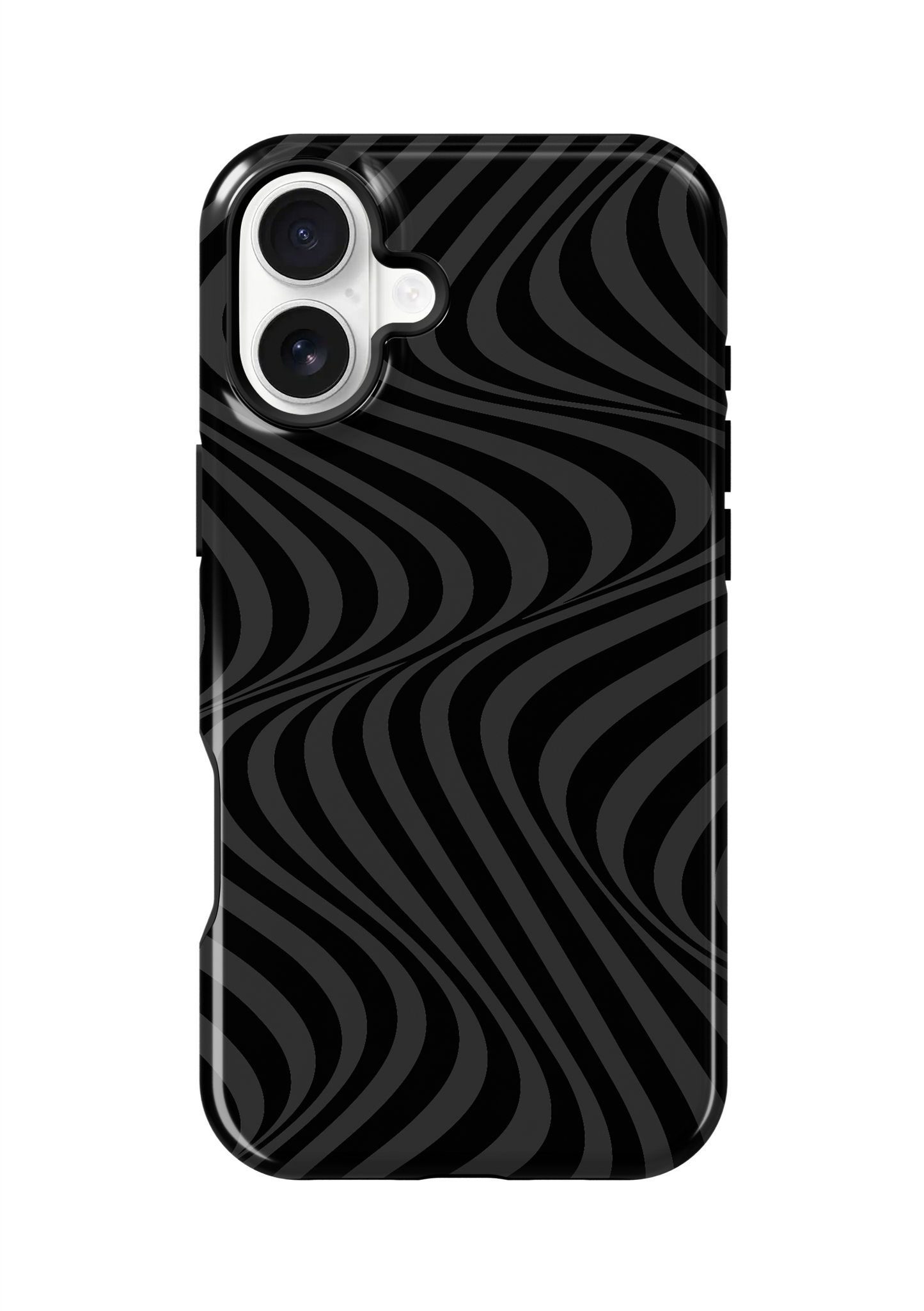 Onyx Swirls Phone Case