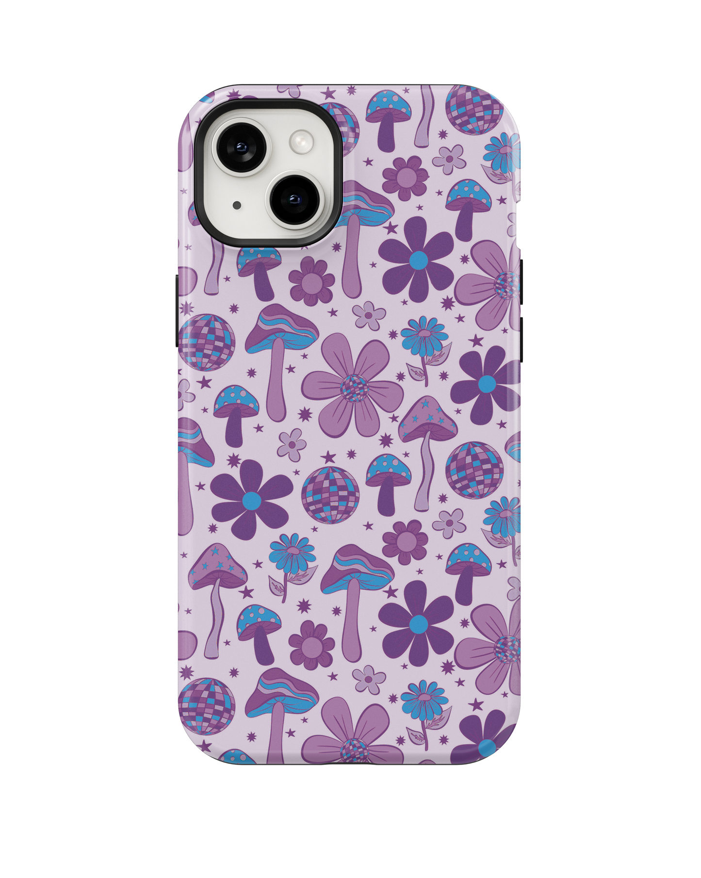 Purple Fungi Fantasia iPhone Case