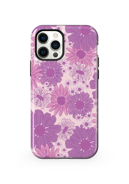 Purple Summer Blooms Phone Case