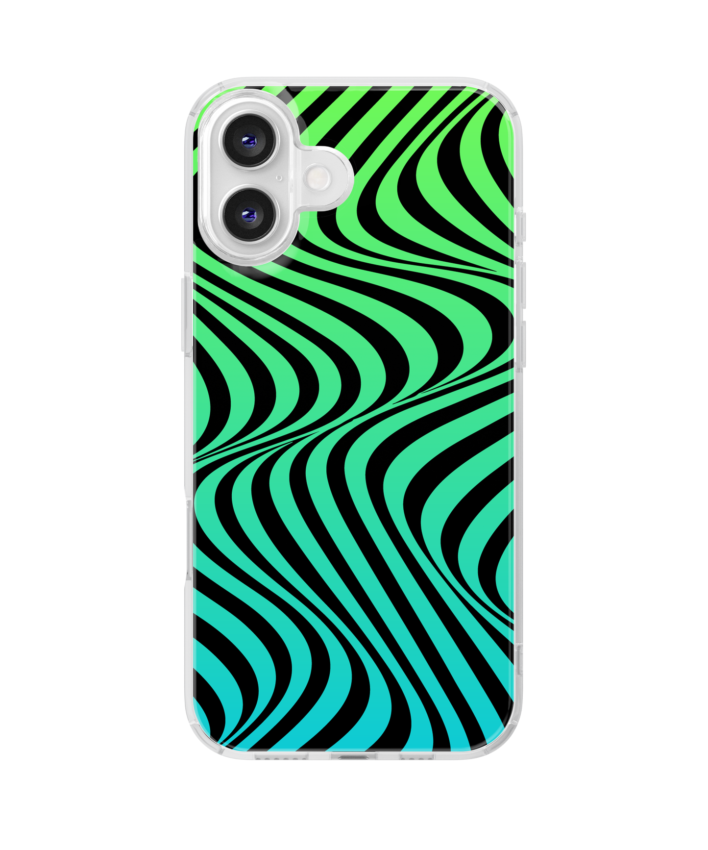 Siren Song Swirls Holographic Clear Case Insert