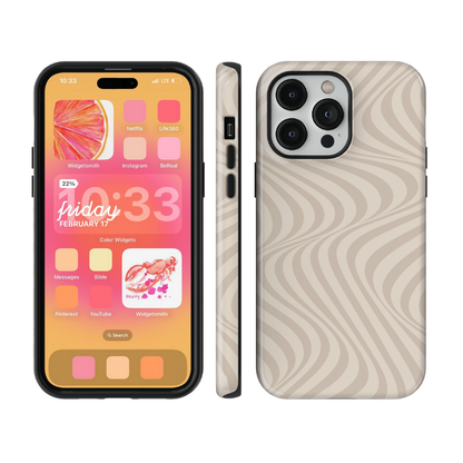 Vanilla Milkshake Swirls Phone Case