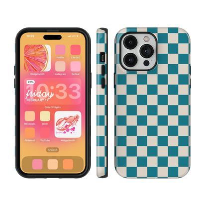 Mermaid Jewel Checkers II Phone Case