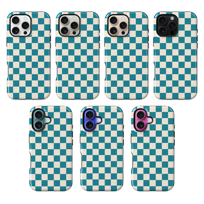 Mermaid Jewel Checkers II Phone Case