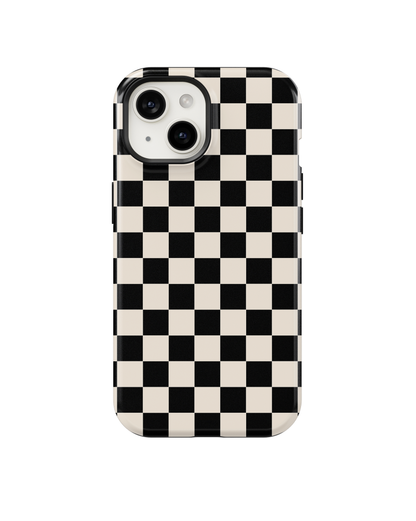 Onyx Checkers II Phone Case