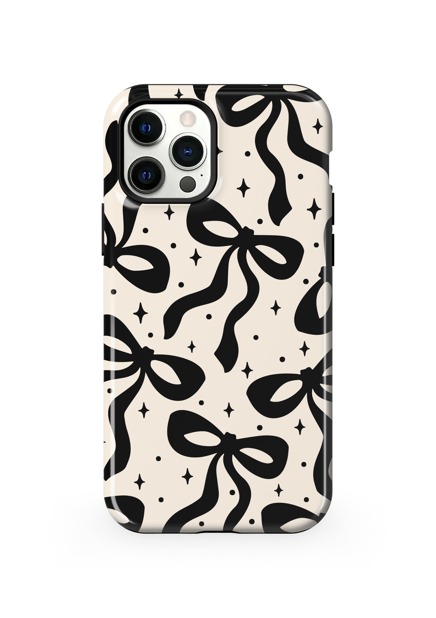 Cookies & Cream Bows I Phone Case