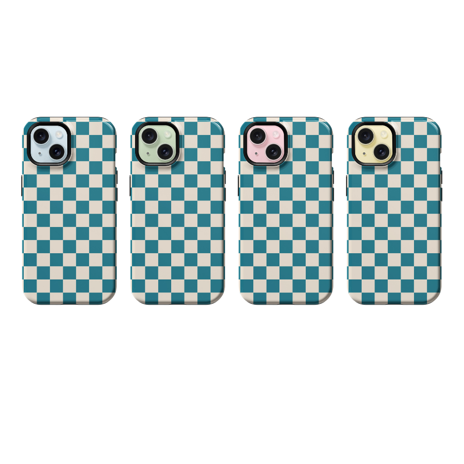 Mermaid Jewel Checkers II Phone Case