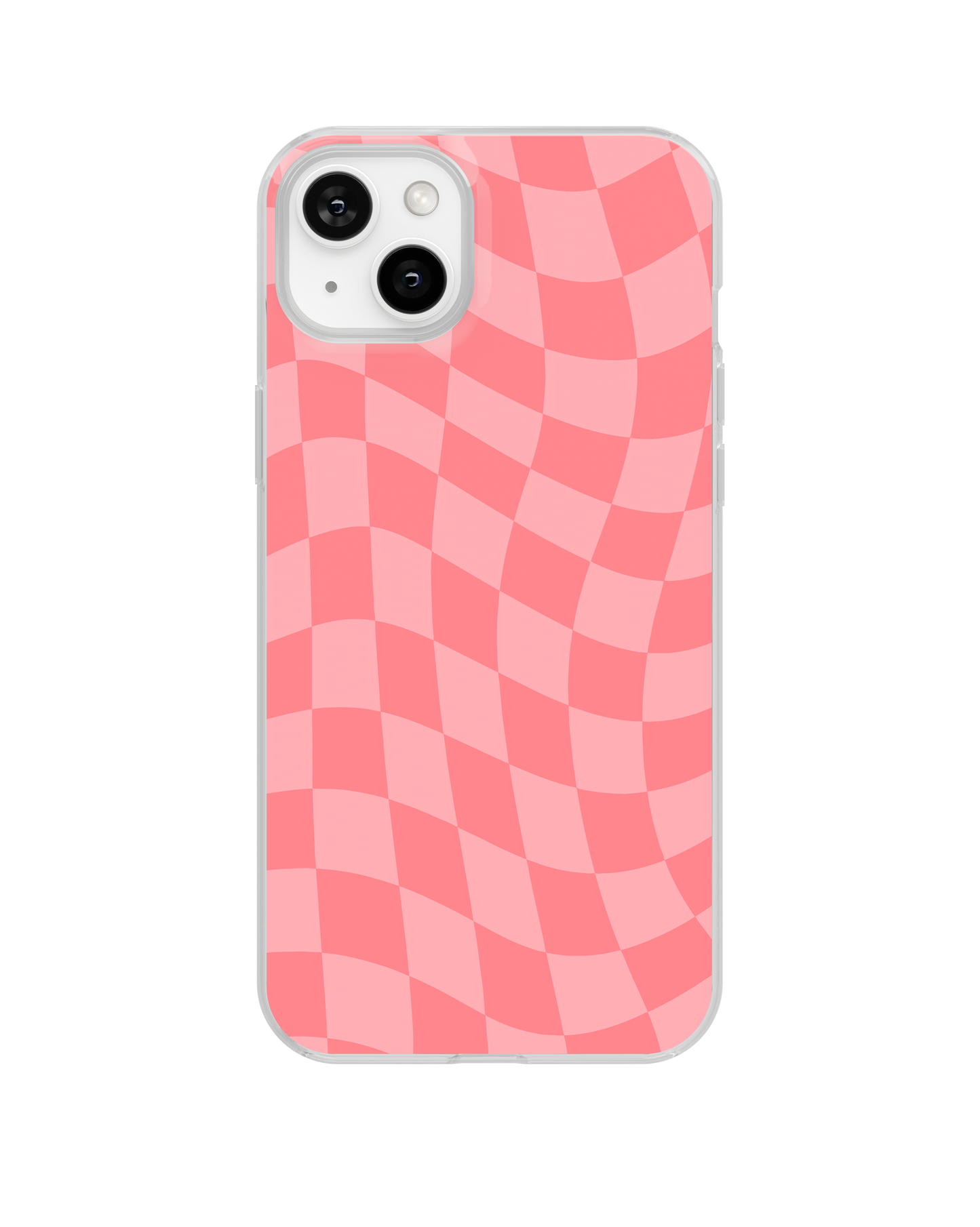 Rose All Day Wavy Checkers Clear Case Insert