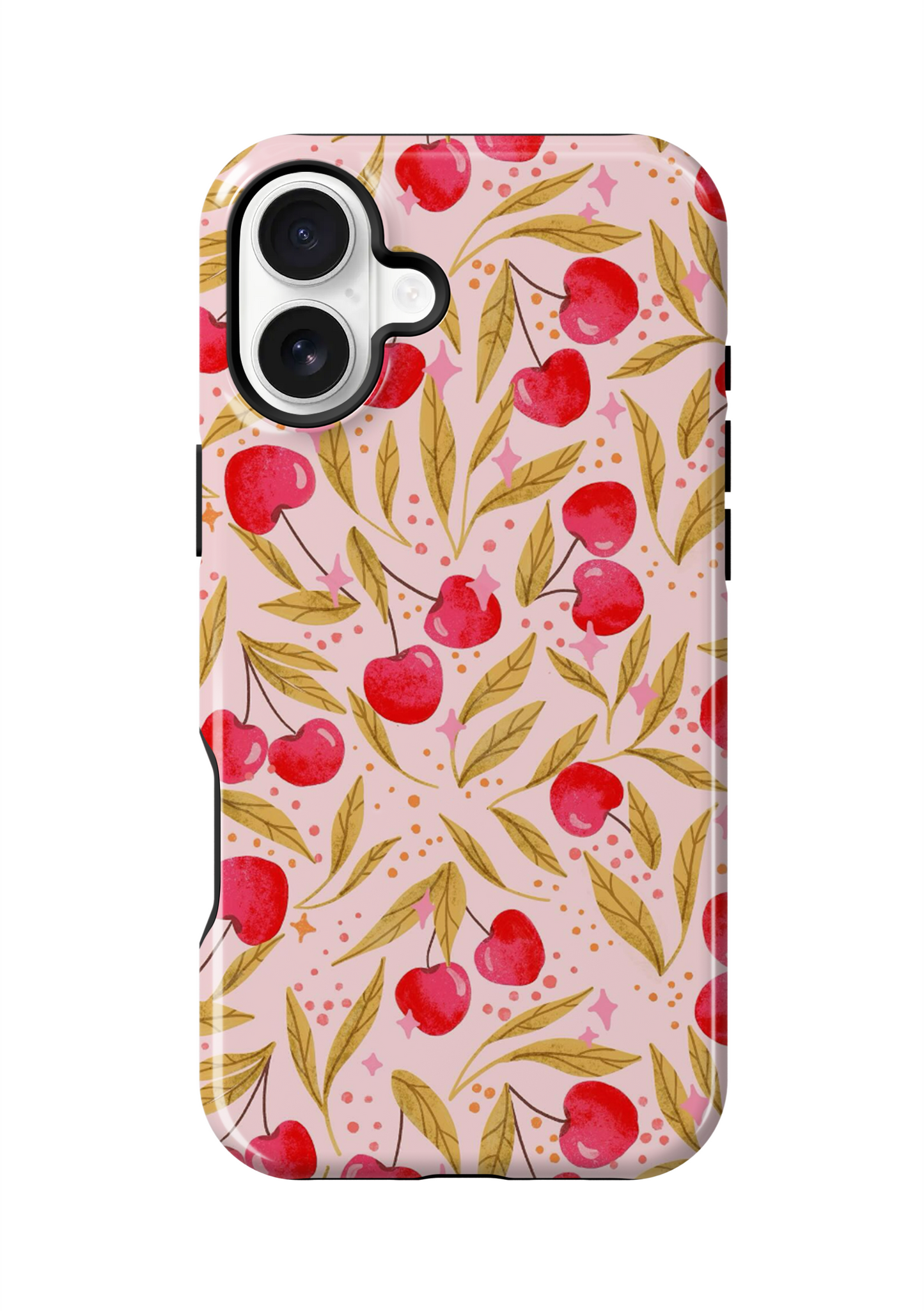 Classic Cherry Charm Phone Case