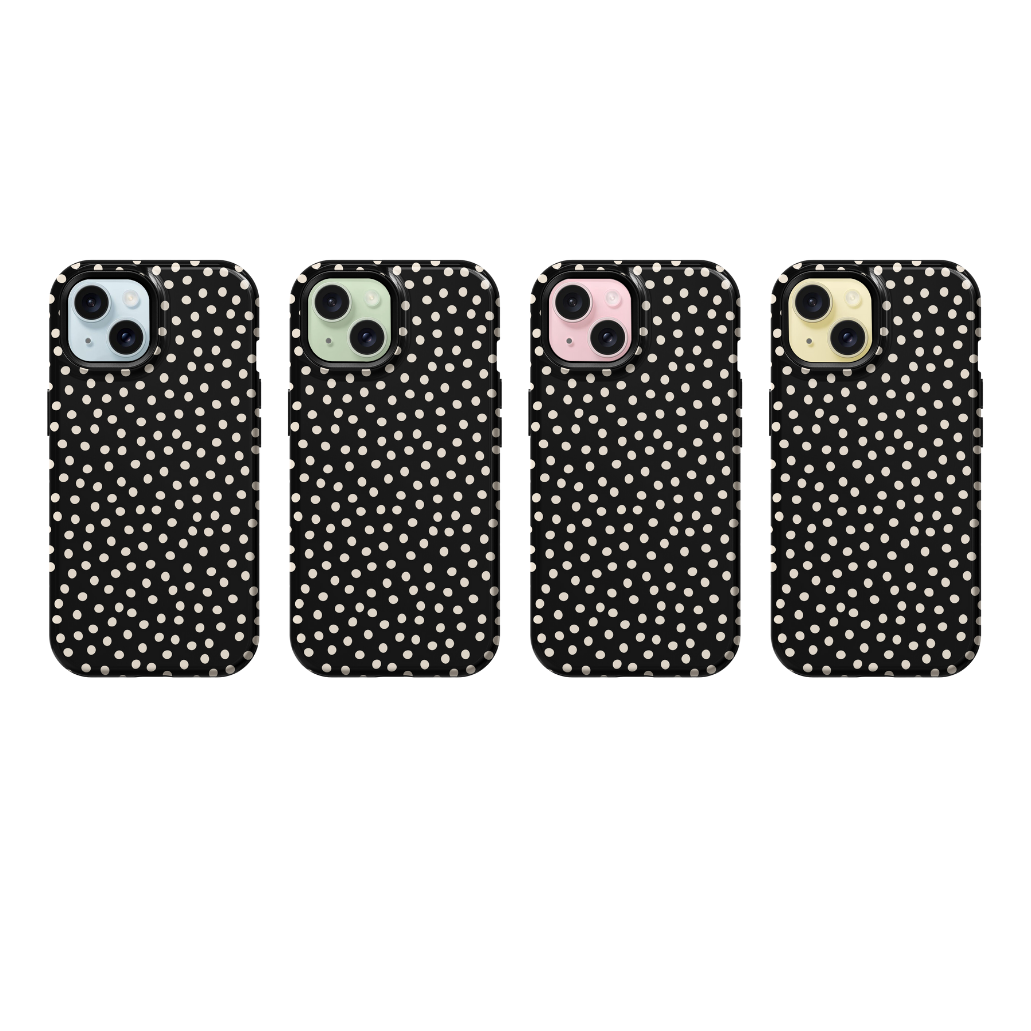 Onyx Dots Phone Case