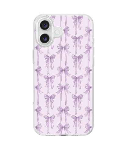 Lilac Blushing Bows Clear Case Insert