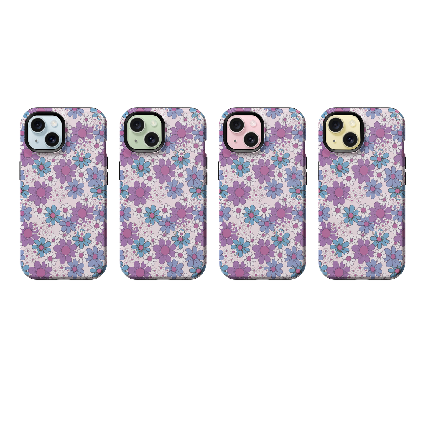 Blue & Purple Petal Perfect Phone Case