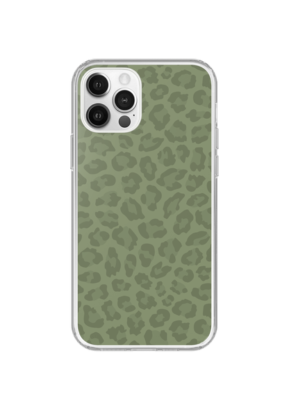 Moss Leopard Clear Case Insert