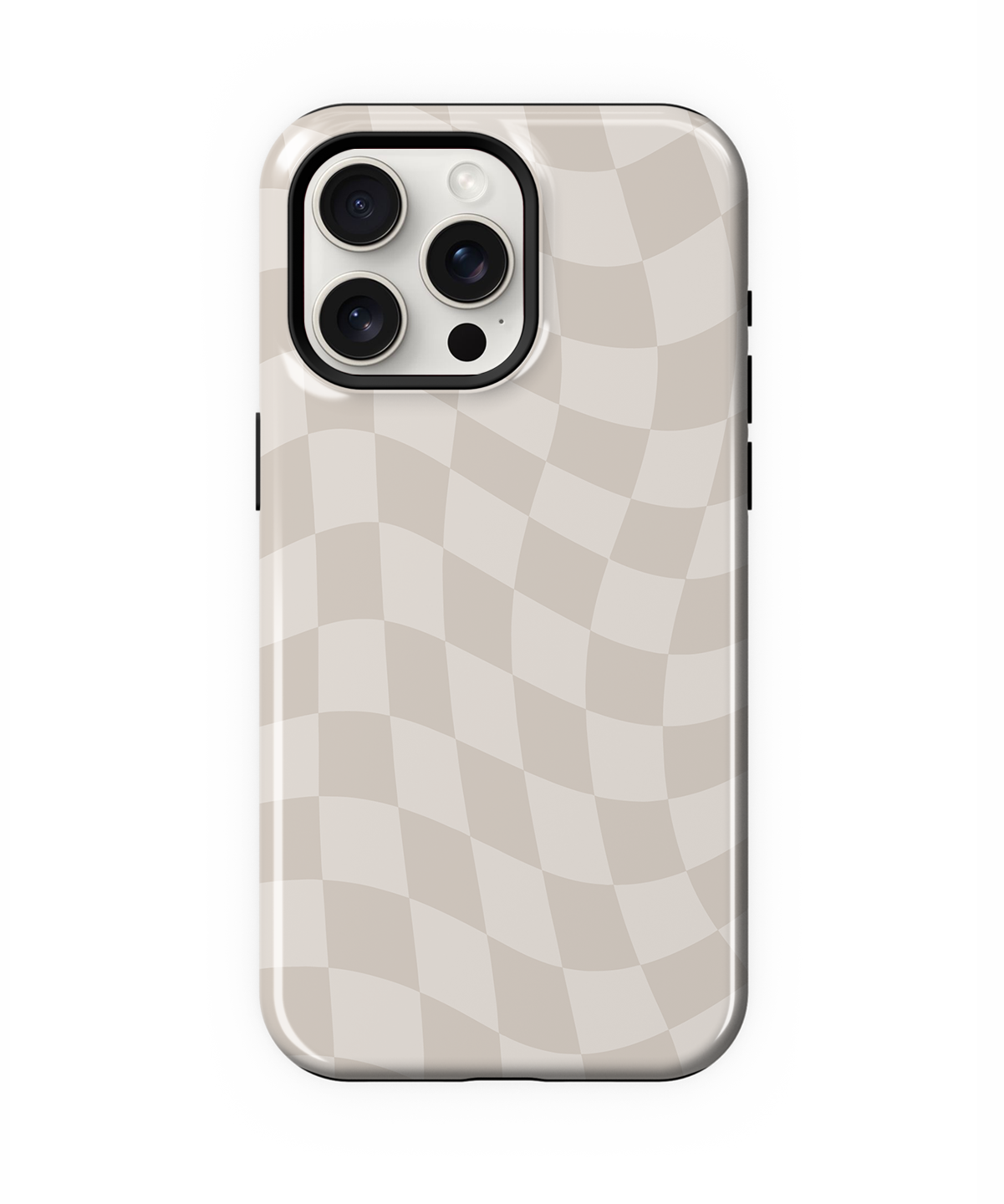 Dust Bunny Wavy Checkers Phone Case