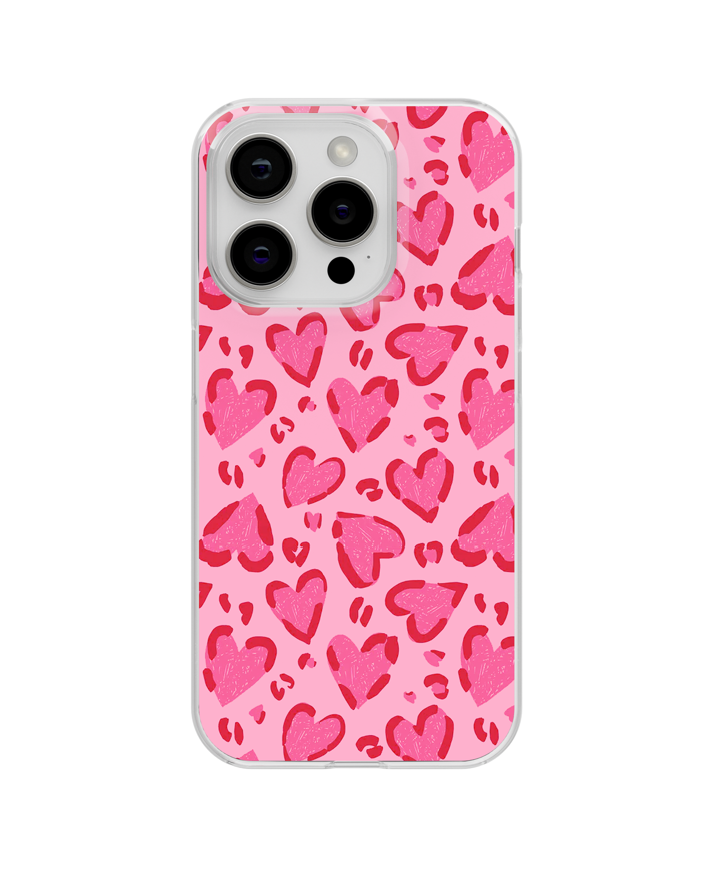 Leopard Love Clear Case Insert