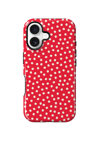 Vermillion Dots Phone Case