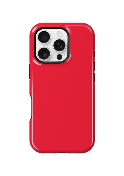 Vermillion Solids Phone Case