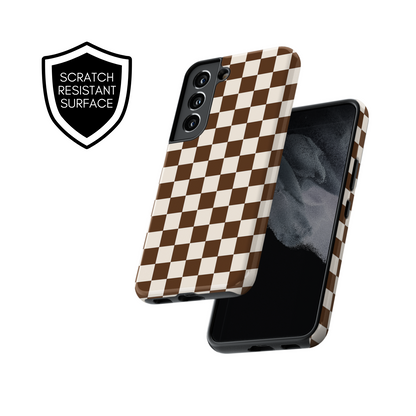 Cocoa Checkers II Galaxy Case