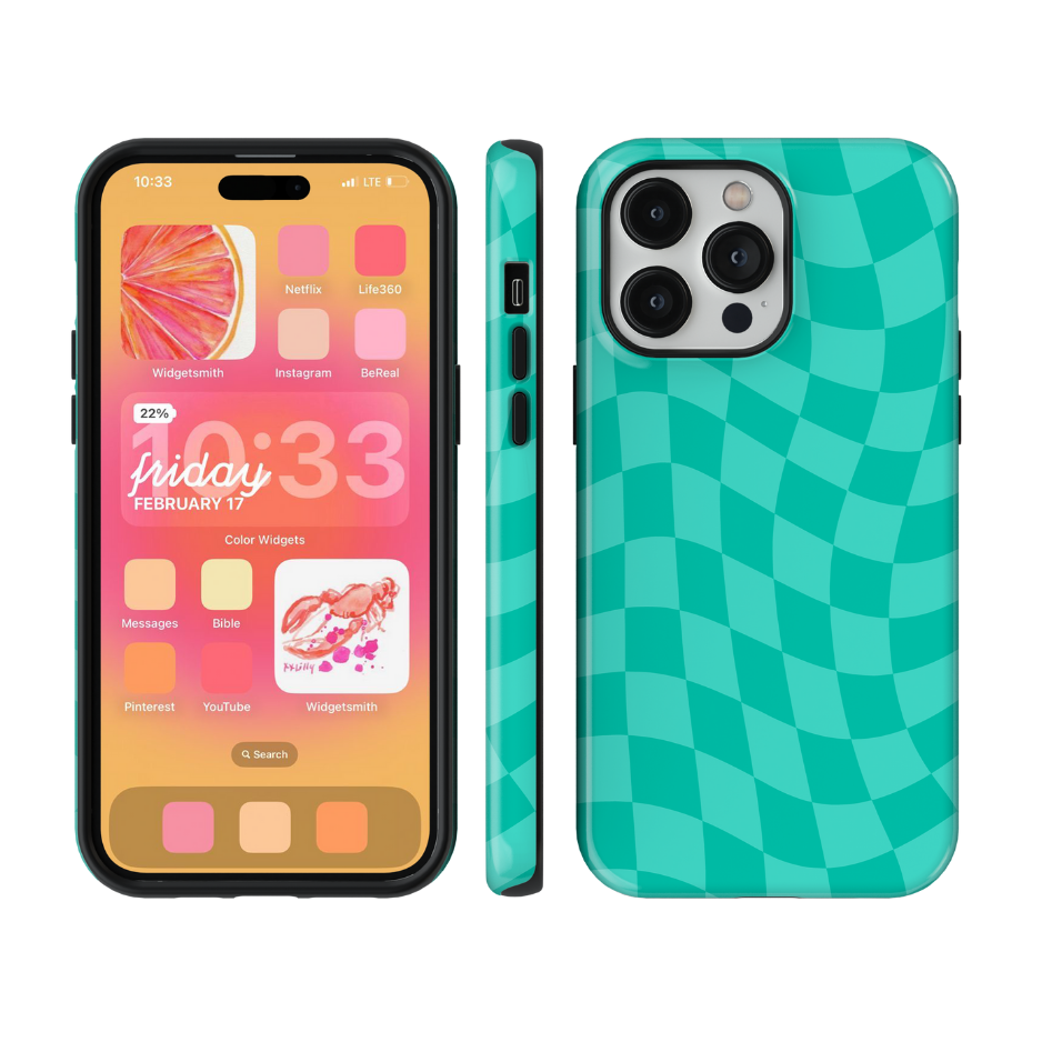 Calypso Wavy Checkers Phone Case