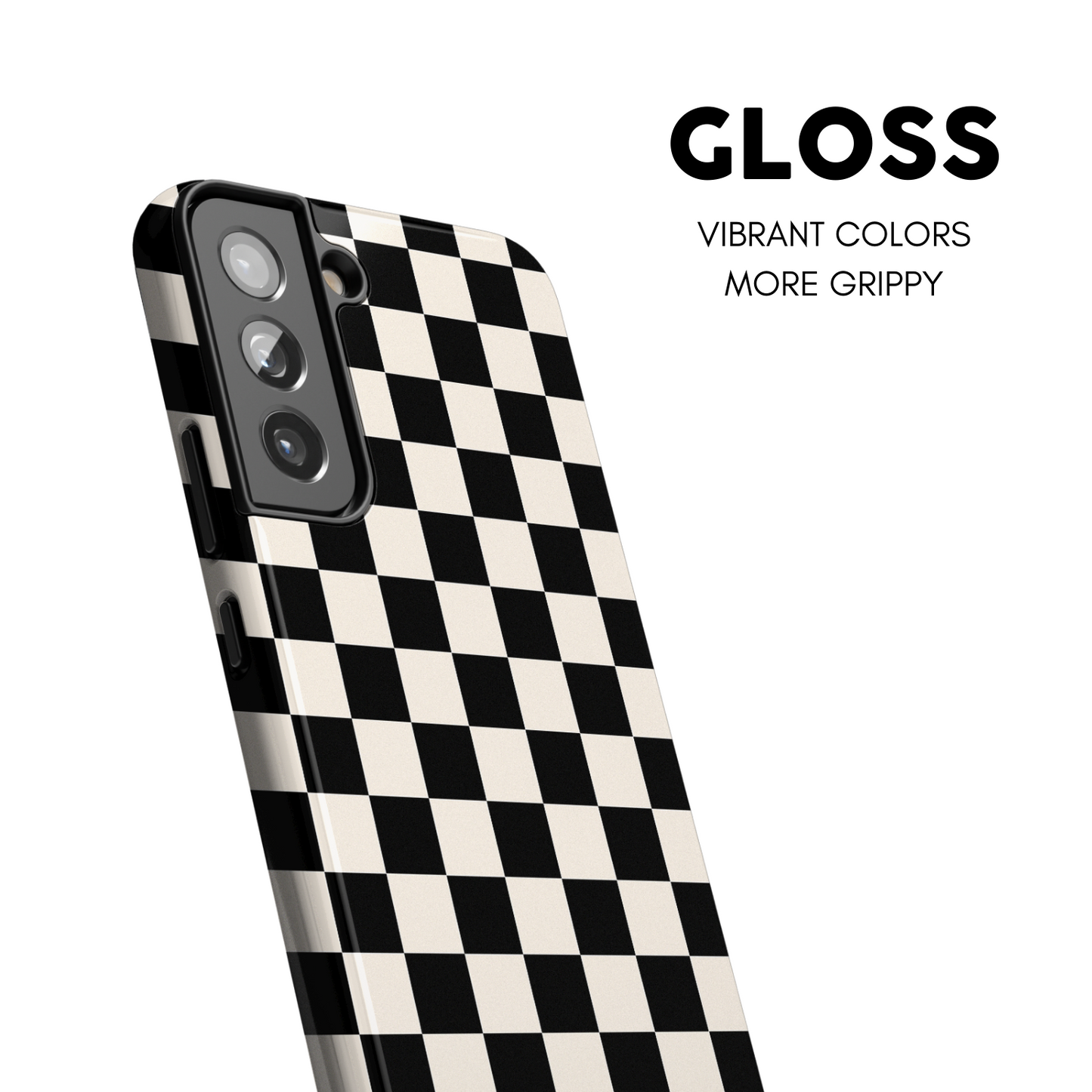 Onyx Checkers II Galaxy Case