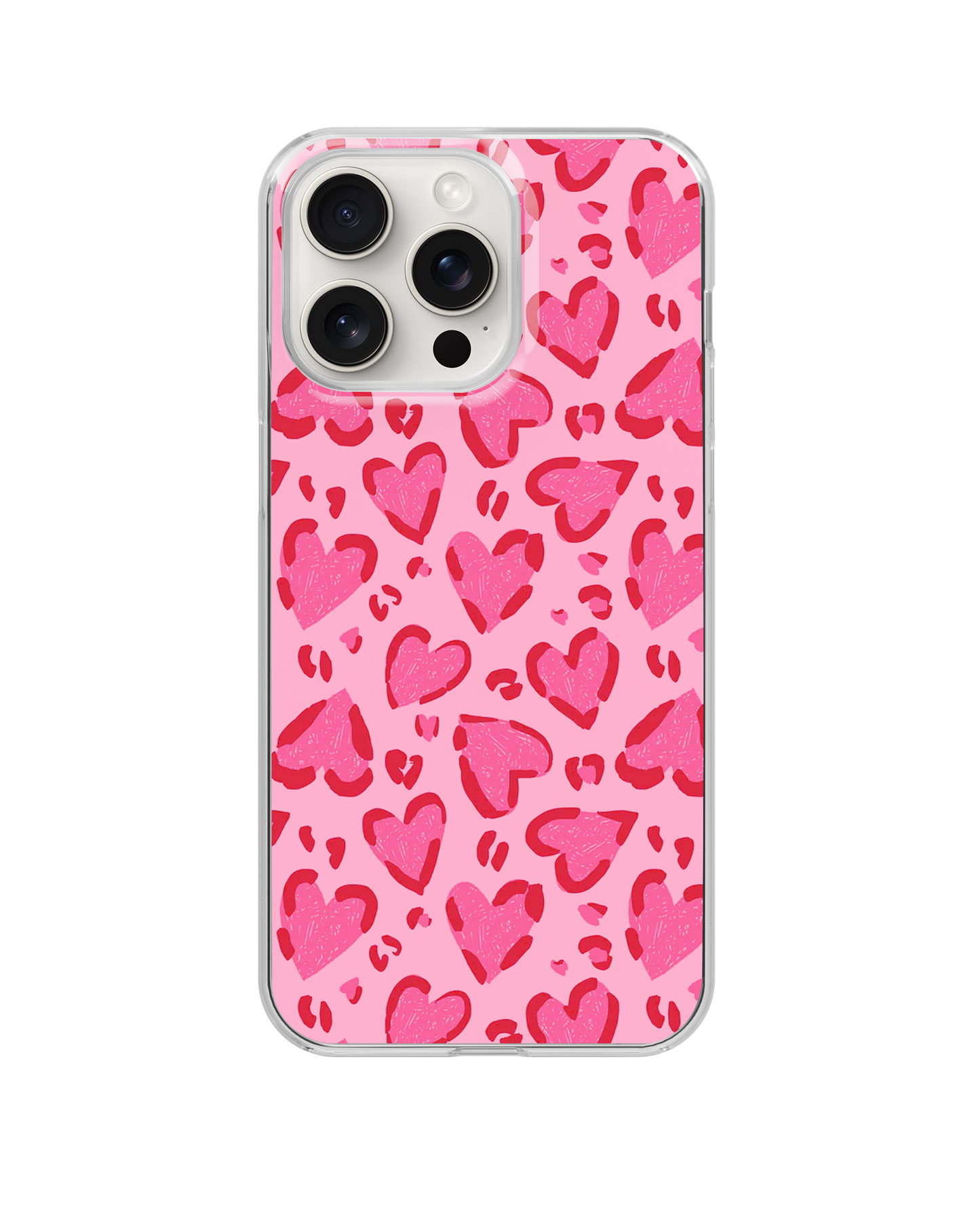 Leopard Love Clear Case Insert