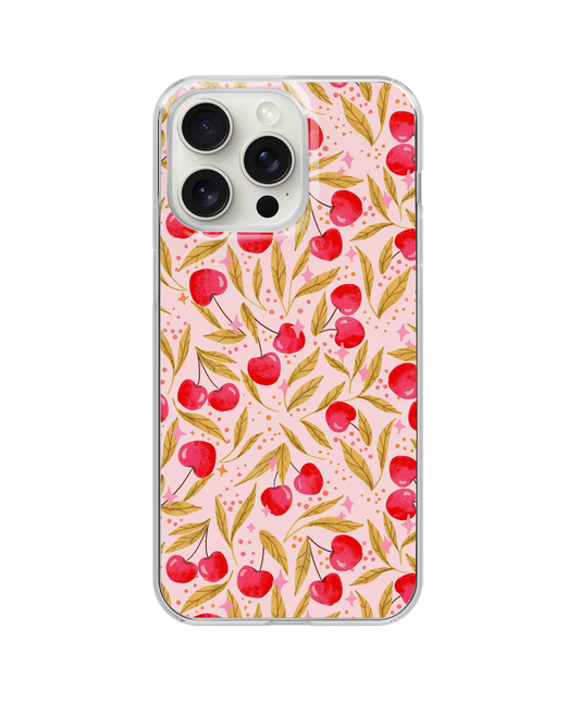 Classic Cherry Charm Clear Case Insert