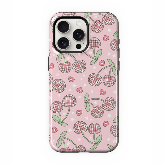 Pastel Disco Cherries Phone Case