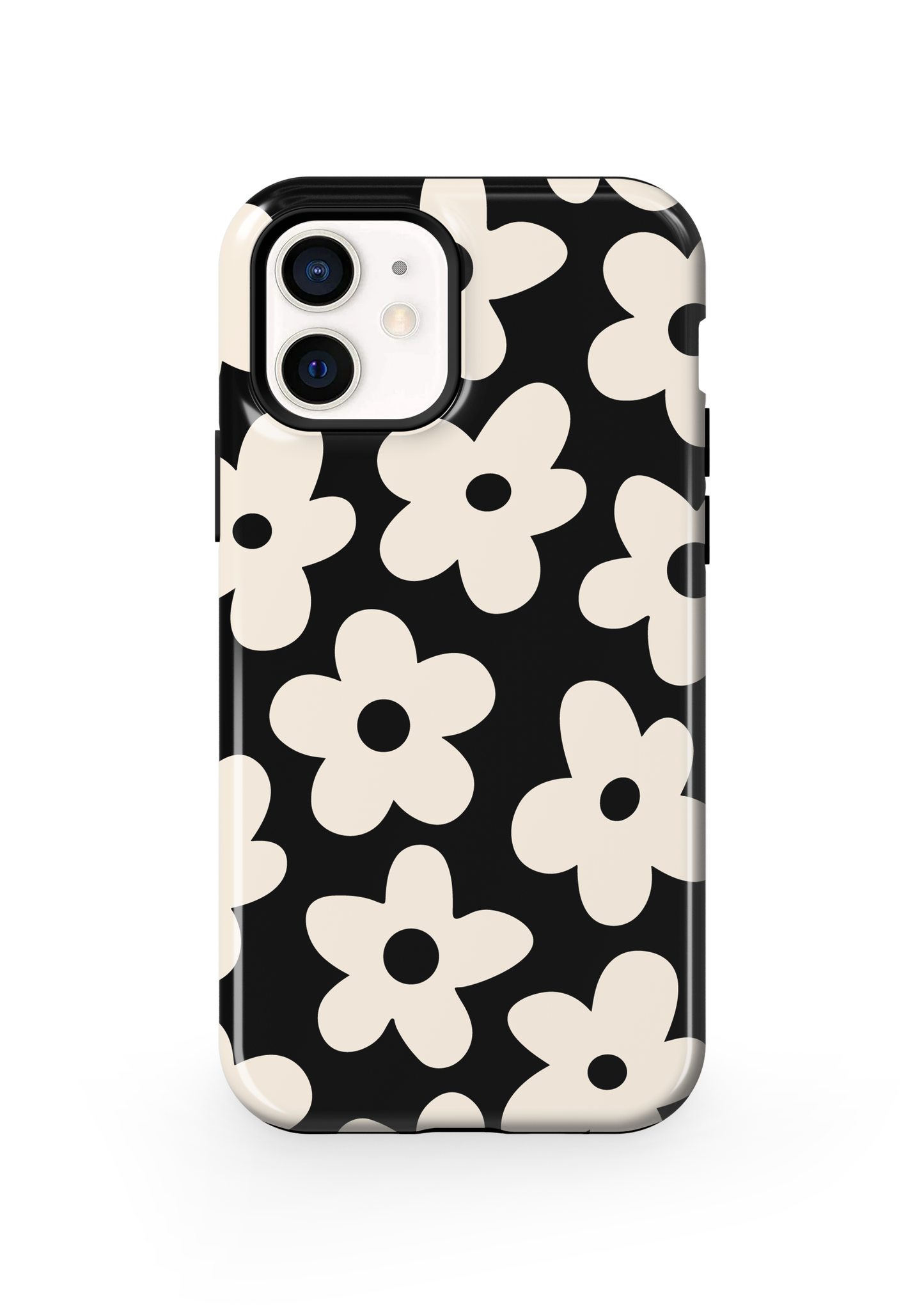 Onyx Big Blooms Phone Case