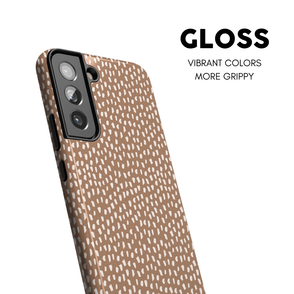 Fawn Speckles Galaxy Case