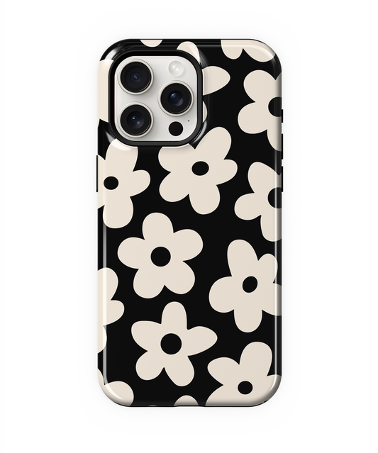 Onyx Big Blooms Phone Case