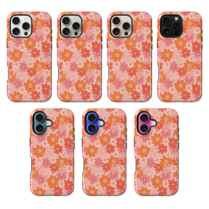 Pink & Orange Petal Perfect Phone Case