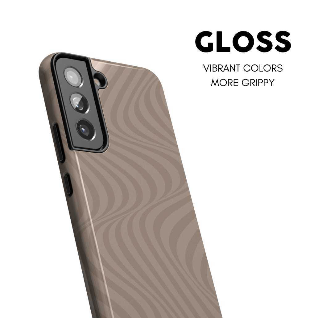 Chestnut Swirls Galaxy Case