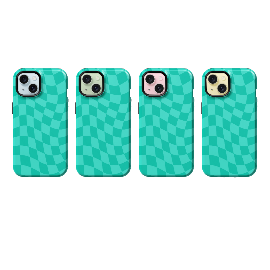 Calypso Wavy Checkers Phone Case