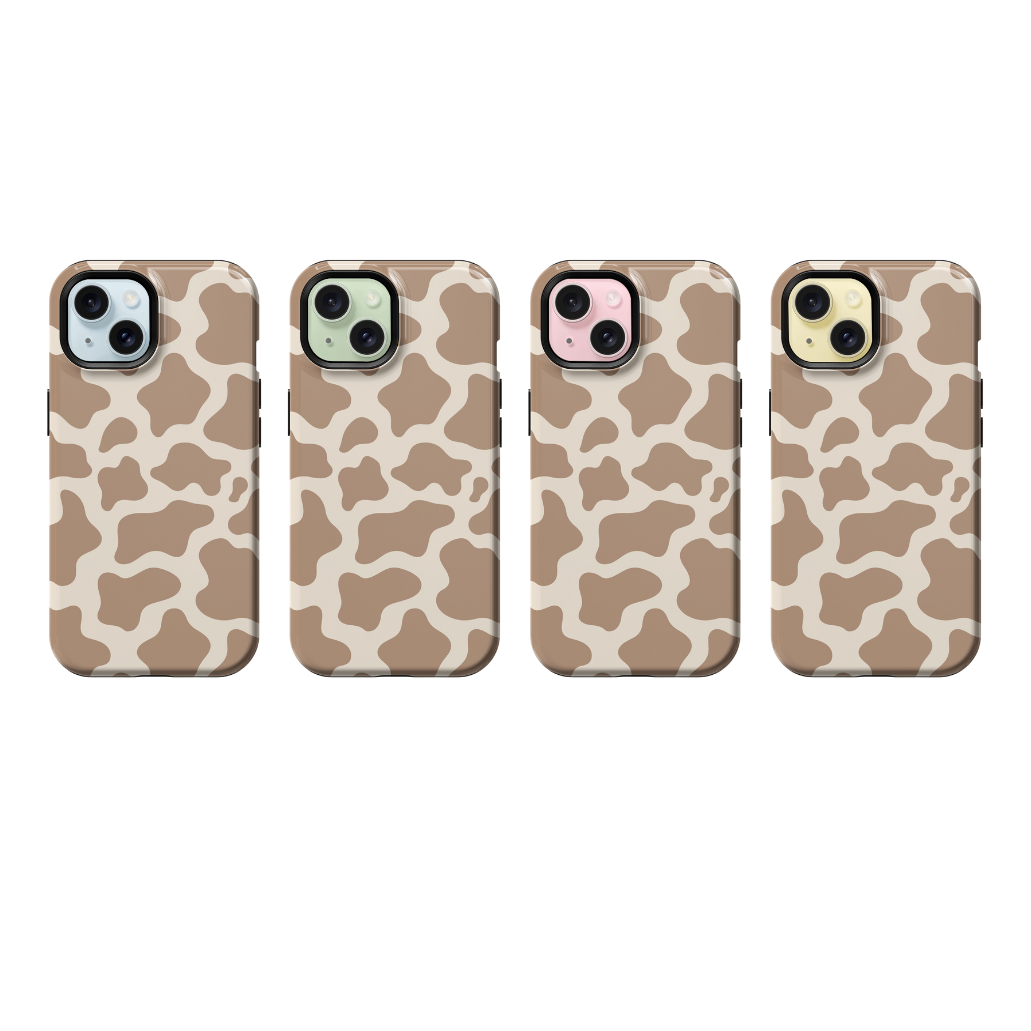 Chestnut Cow Print Phone Case