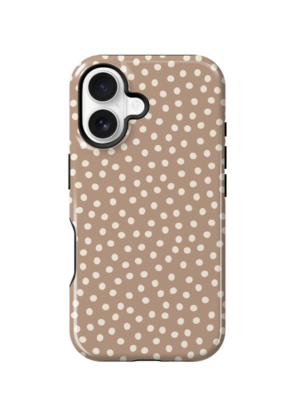 Chestnut Dots Phone Case