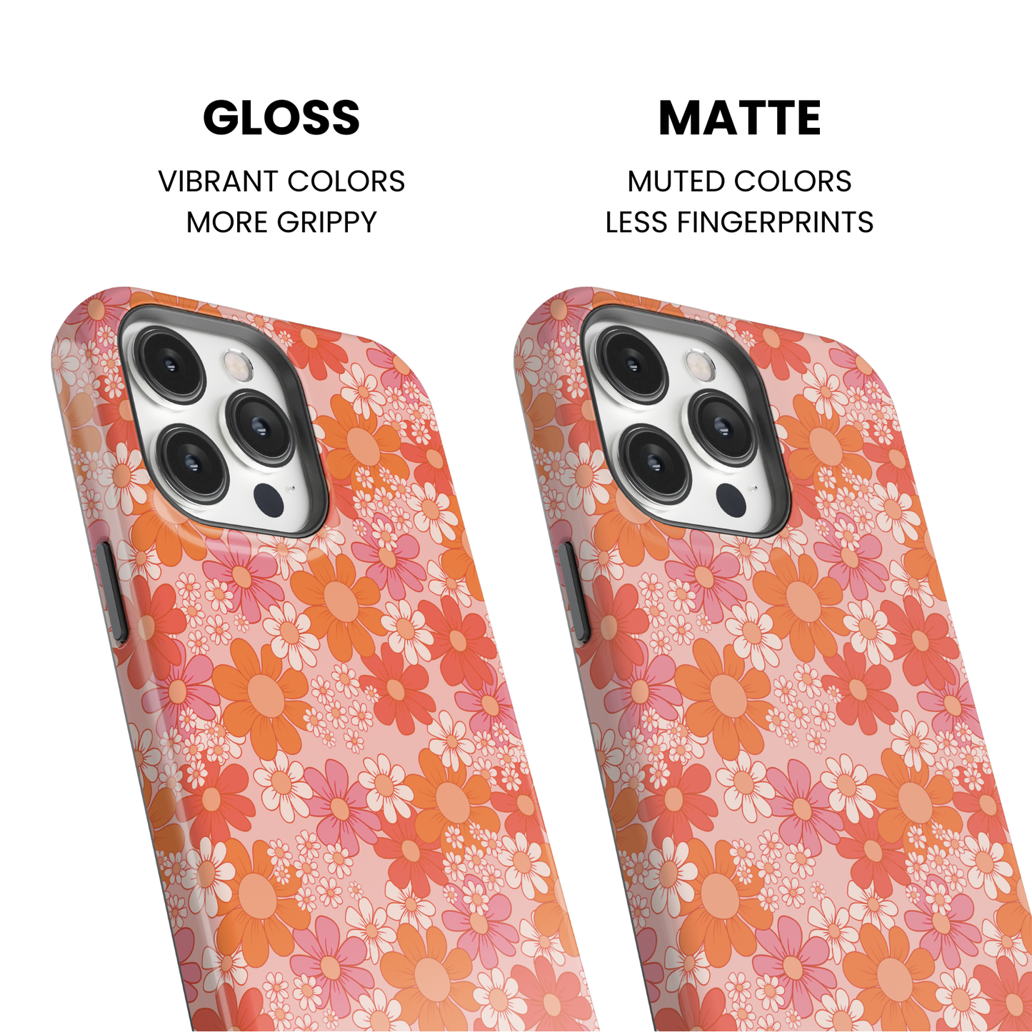 Pink & Orange Petal Perfect Phone Case