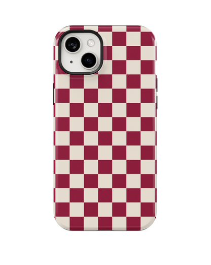 Black Cherry Checkers II Phone Case