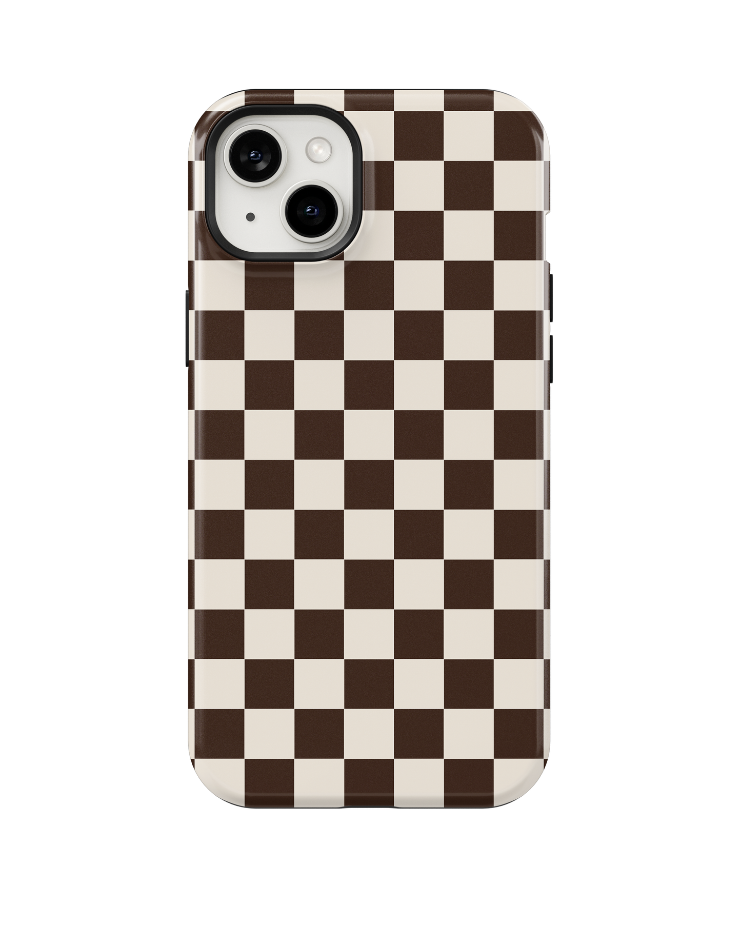 Espresso Checkers II Phone Case