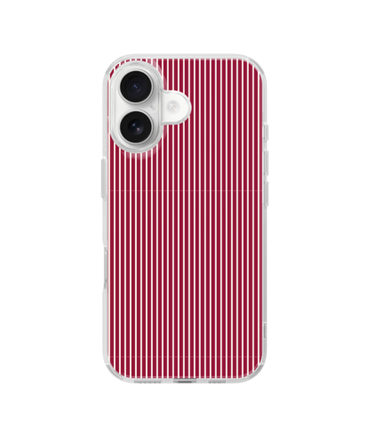 Black Cherry Pinstripes Clear Case Insert