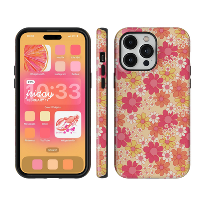 Yellow & Pink Petal Perfect Phone Case