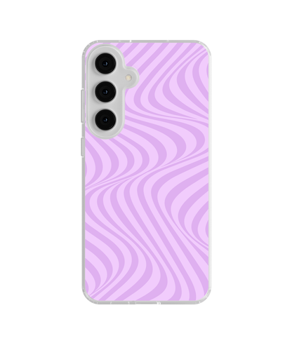 Lilac Swirls Clear Case Insert