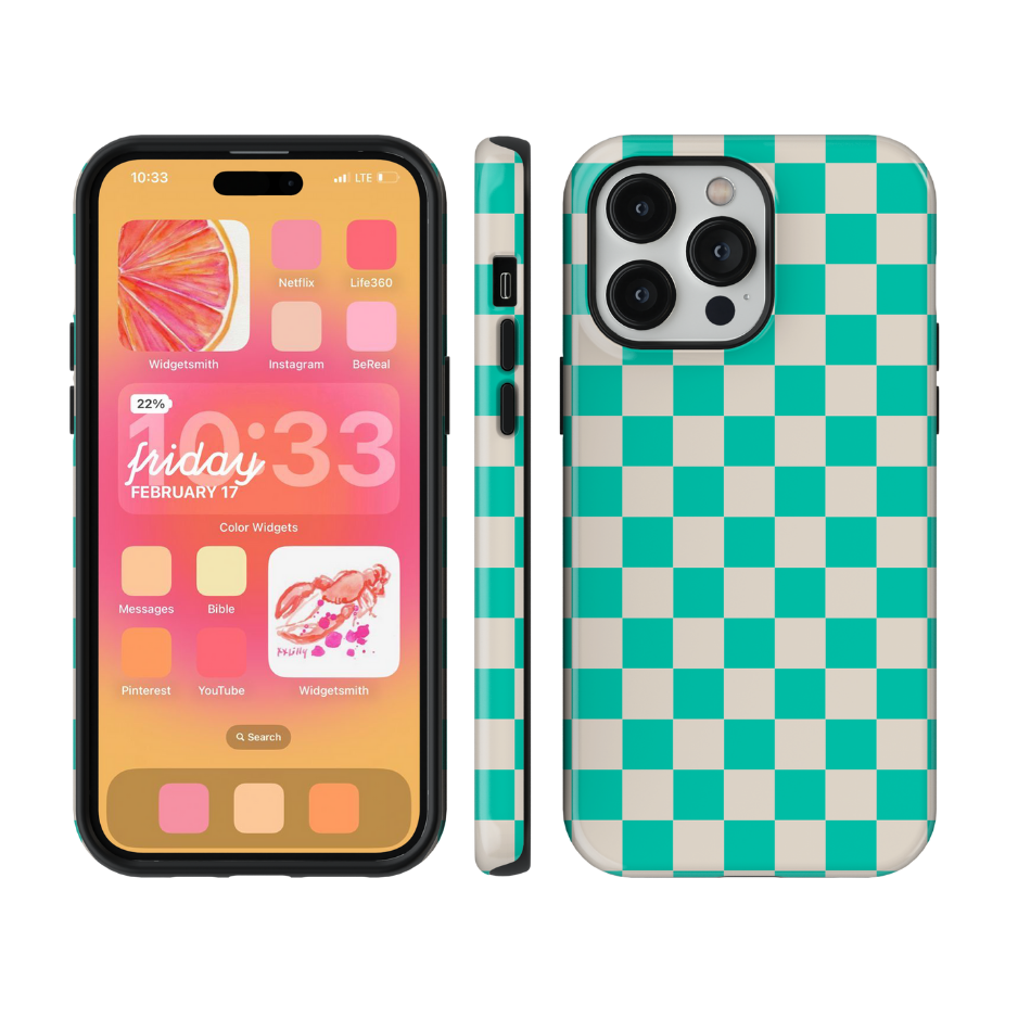 Calypso Checkers II Phone Case